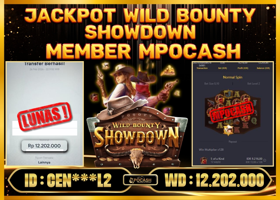 MPOCASH JACKPOT WILD BOUNTY SHOWDOWN